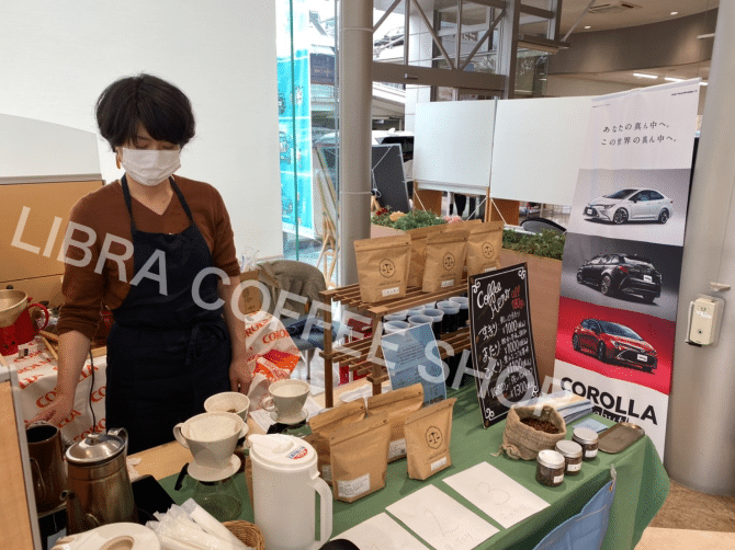 トヨタカローラ島根でのイベントの様子